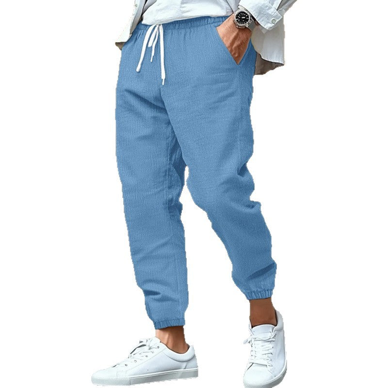Men'S Pants Summer Breathable Cuff Pants